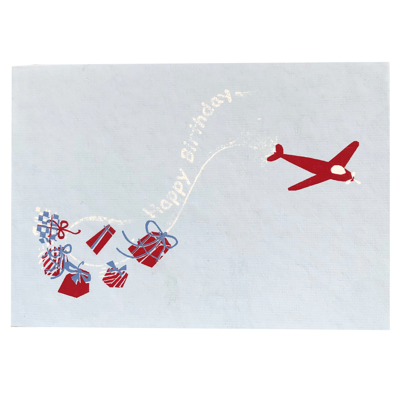 Geburtstagskarte - Flieger